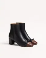 Valentino Valet Du Roi Kidskin Leather Ankle Boot 60Mm - Image 6